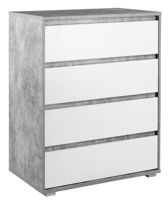 Sideboard TIBOR Mit 6 Schubladen, Grau