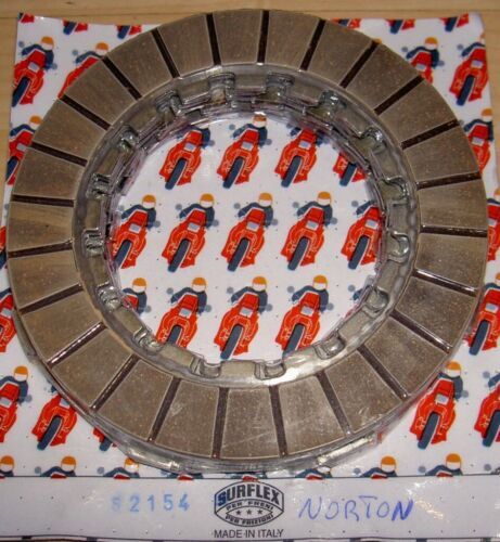 Surflex Clutch Plate Set (5) – BSA A7 A10 B31 B33, Classic Bike Shop 100648