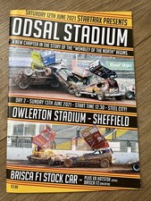 Brisca F1 F2 Formula 1 Stockcars Odsal Bradford Programme June 2021 Tom Harris