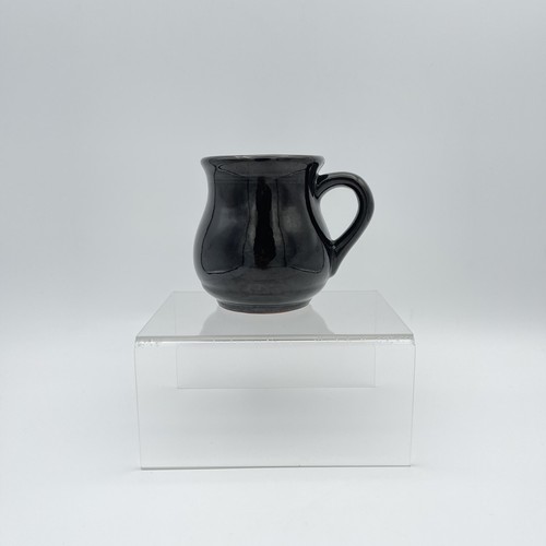 Handmade Red Clay 16oz Mug Unique Black Glaze Mug - Picture 2 of 12