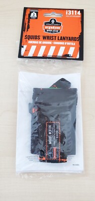 Ergodyne Sicherungsriemen, Handgelenk, für Karabiner Squids 3114 schwarz