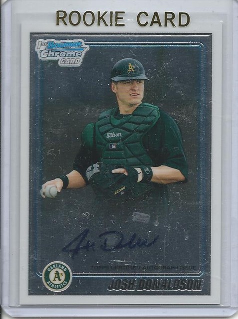2010 Bowman Chrome Josh Donaldson Auto Rookie Card RC BCP113 Mint EBay