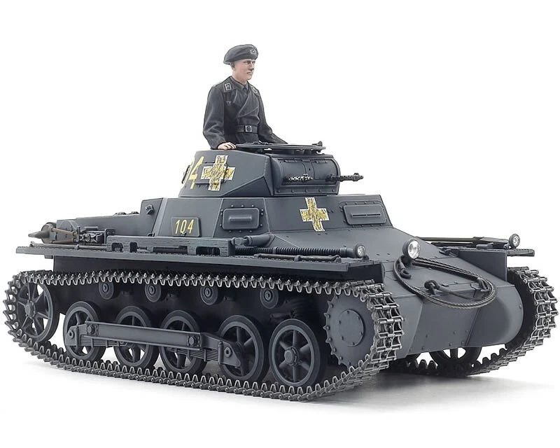 Tamiya German Tank Panzerkampfwagen I Ausf.B (Sd.Kfz.101) 1:35 35388 modellismo - Immagine 2 di 4