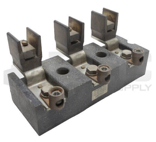 SET OF 2 ALLEN BRADLEY 1491N423 FUSE HOLDER, 200AMP 3POLE