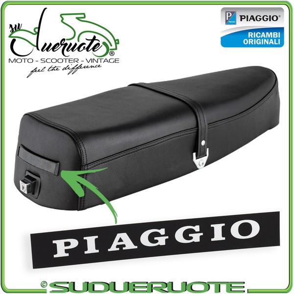 Piaggio Adesive Schriftzug Targhetta Sella FüR Vespa Px 125 150 200 1977-1983-image