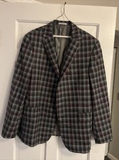 hickey freeman sport coat 44r made in usa