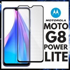 CURVED TEMPERED GLASS FILM FOR MOTOROLA MOTO G8 POWER LITE PROTECTION 5D 9D