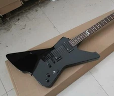 Solid Body Electric Guitar Pickup Explore Signature Series Black Active Pickups