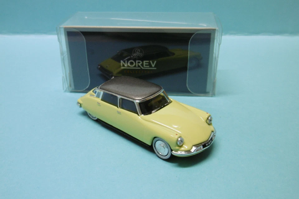 Norev - CITROEN DS 19 1958 jaune Neuf NBO HO 1/87 - Photo 3/3
