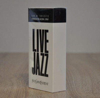 Yves Saint Laurent LIVE JAZZ EDT 100ml VINTAGE, DISCONTINUED, VERY RARE, NEW