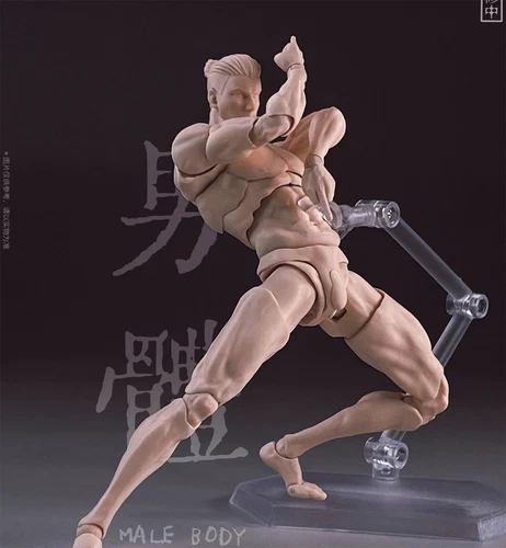 1/12 Romankey X COWL Super-flexible Body Muscle Action Figure 12inches - Picture 12 of 16