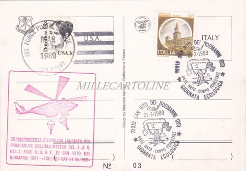 ECOLOGIA - Carovigno, Erchie, Piave, Lotto 6 Cartoline 199x Festa Alberi - 第 14/14 張圖片