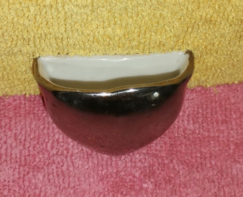 Small, Holy Water Font Porcelain marked Germany.