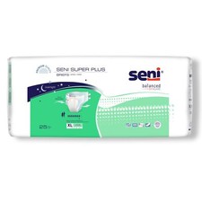 Seni Super Plus Severe Absorbency Incontinence Brief, Extra Large PK/25 
