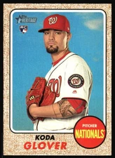 2017 Topps Heritage Koda Glover  Rookie  #568 Washington Nationals