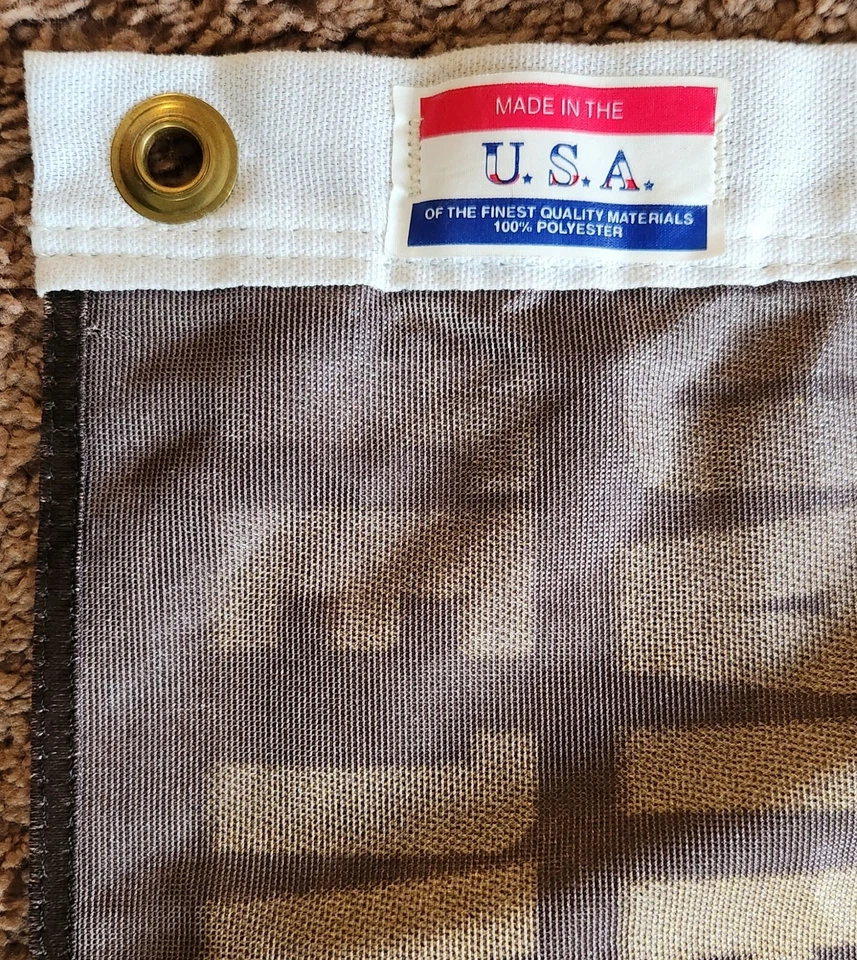 Bandera De Colección Dale Jarrett #88 UPS Nascar Hecha en EE. UU. Marrón/Amarillo Carreras Nascar Bandera Foto 3 de 4