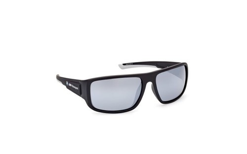 MotorSport BS0023 02C Matte Black Mirror Plastic Wrap Sunglasses 63-17-130 sd* - 第 2/2 張圖片