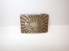 Vintage Beech Nut Chewing Tobacco Belt Buckle Farmer Country Boy Redneck
