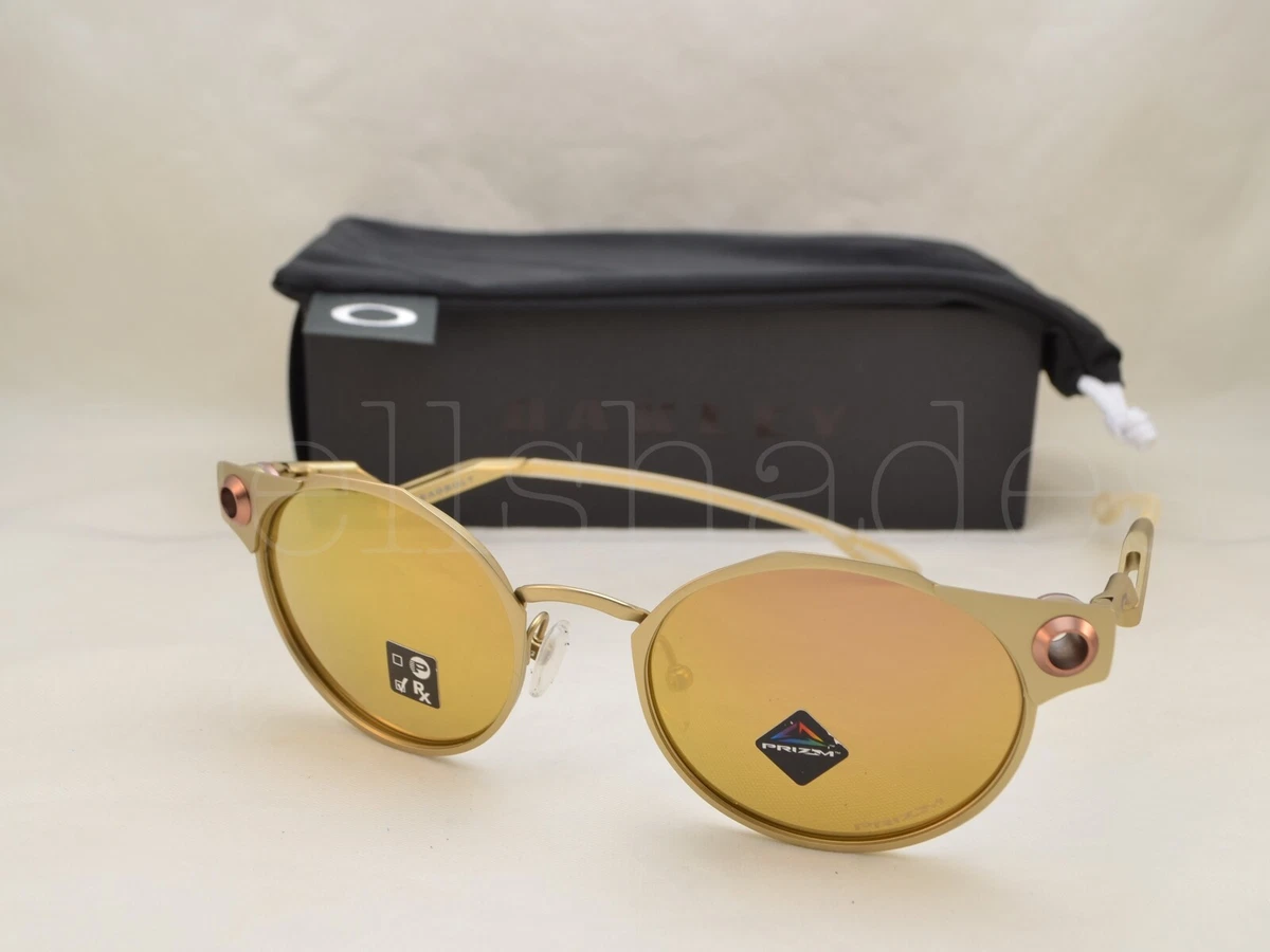 OAKLEY DEADBOLT サングラス 偏光レンズ GOLD | venezafoods.com.br