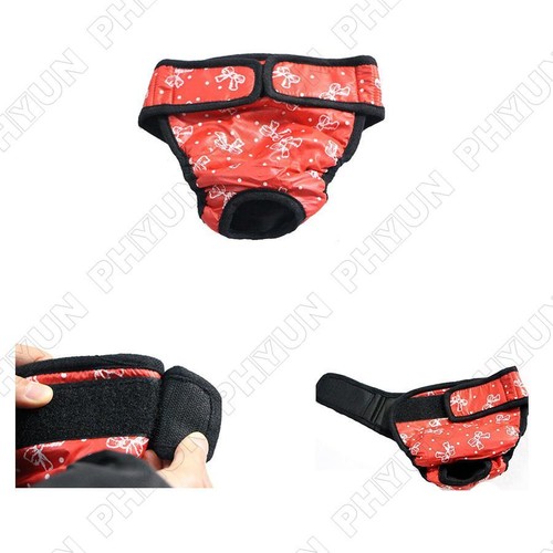 Washable Dog Diaper Pet Pant Reusable Puppy Physiological pants Doggie Diapers - Picture 5 of 7