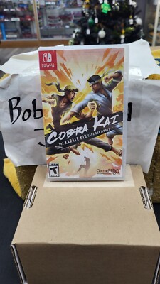 COBRA KAI THE KARATE KID SAGA CONTINUES NINTENDO SWITCH VIDEO GAME BRAND NEW