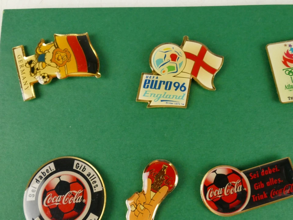 19 Coca Cola Olympic Pin und andere Ansteck Buttons W-3665 - Bild 2 von 4