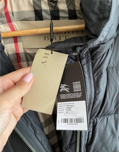 Burberry Brit Women's New Winter Warm Puffer Jacket Coat Size XL - Picture 2 of 10