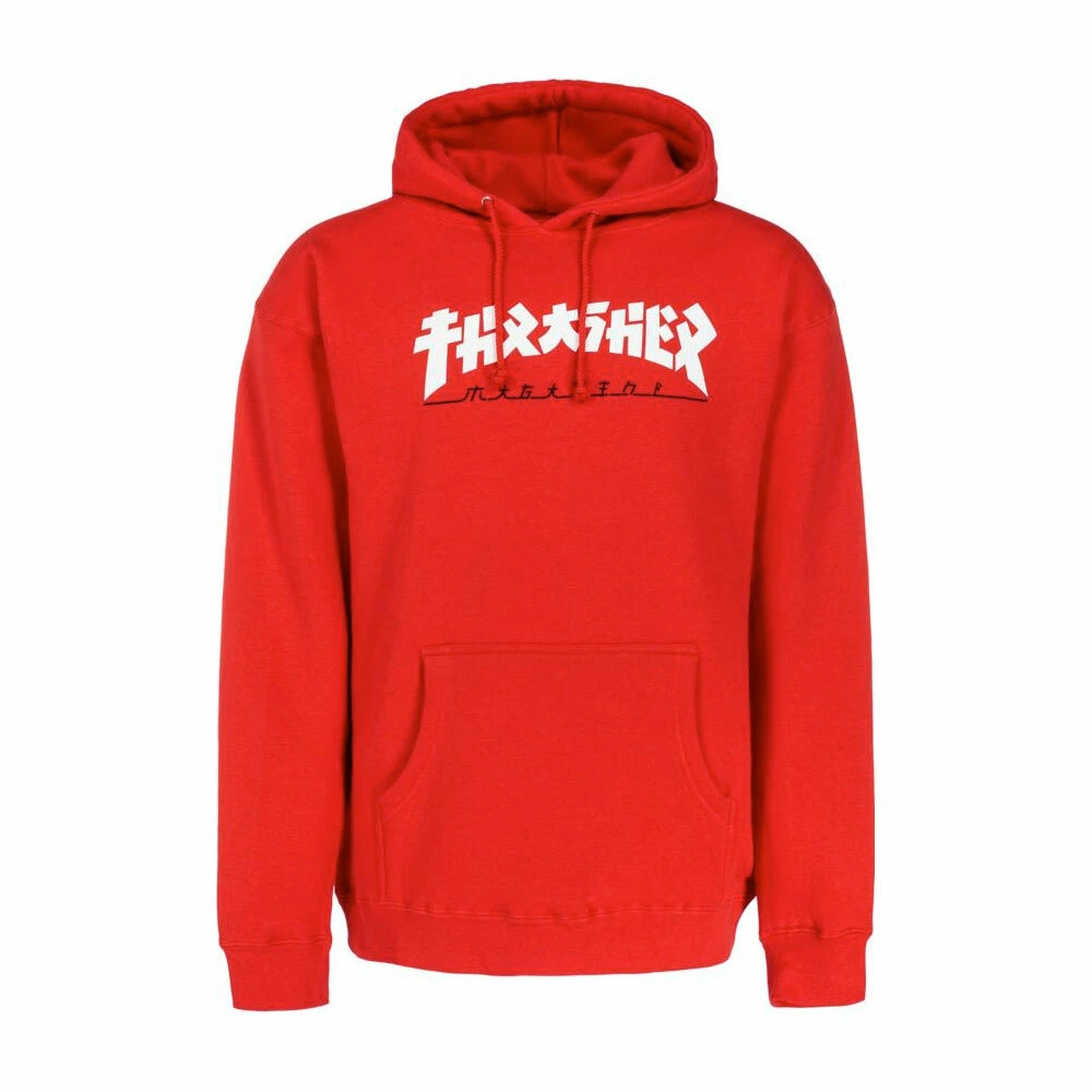 Thrasher Hoody Godzilla Red