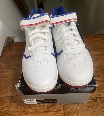Size 13 - Reebok RBK Derrty One White for sale online | eBay