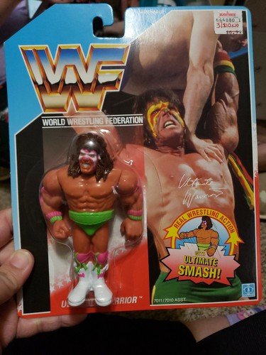 1990 HASBRO WWF ULTIMATE WARRIOR WRESTLING FIGURE ...