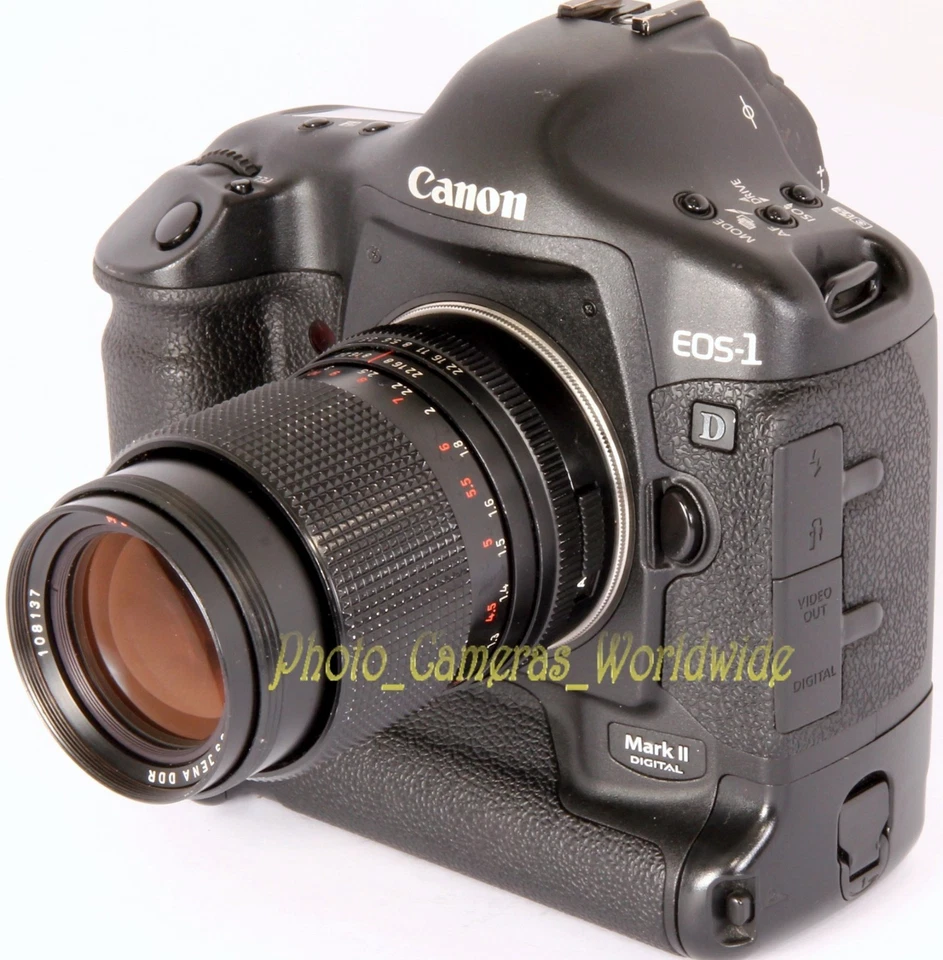 Carl ZEISS Jena DDR MC S SONNAR 1:3.5 f=135mm M42 + DIGITAL fit Telephoto Lens - Image 3 of 4