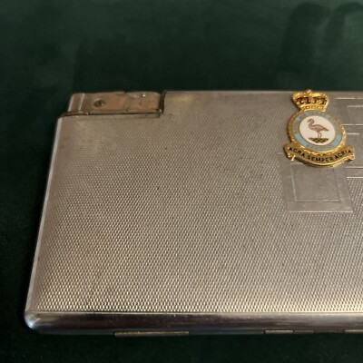 seigneur cigarette case Vintage SEIGNEUR BRAND CIGARETTE CASE & LIGHTER -MADE IN AUSTRIA