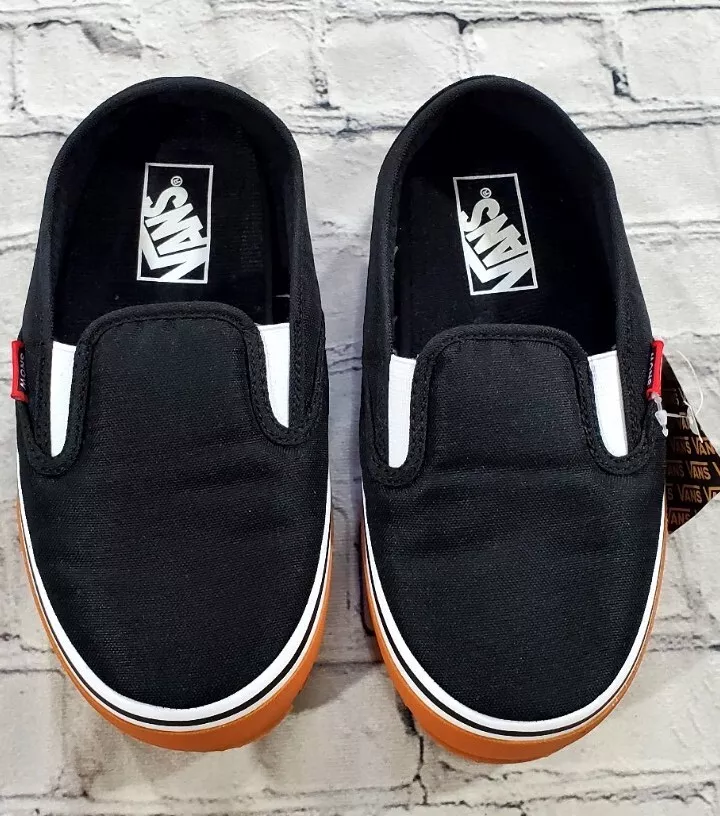 Vans cheap slipper black