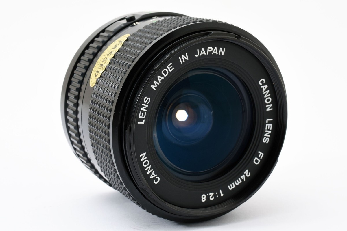 ⏯️[MINT] Canon New FD NFD 24mm f2.8 MF Wide Angle Lens