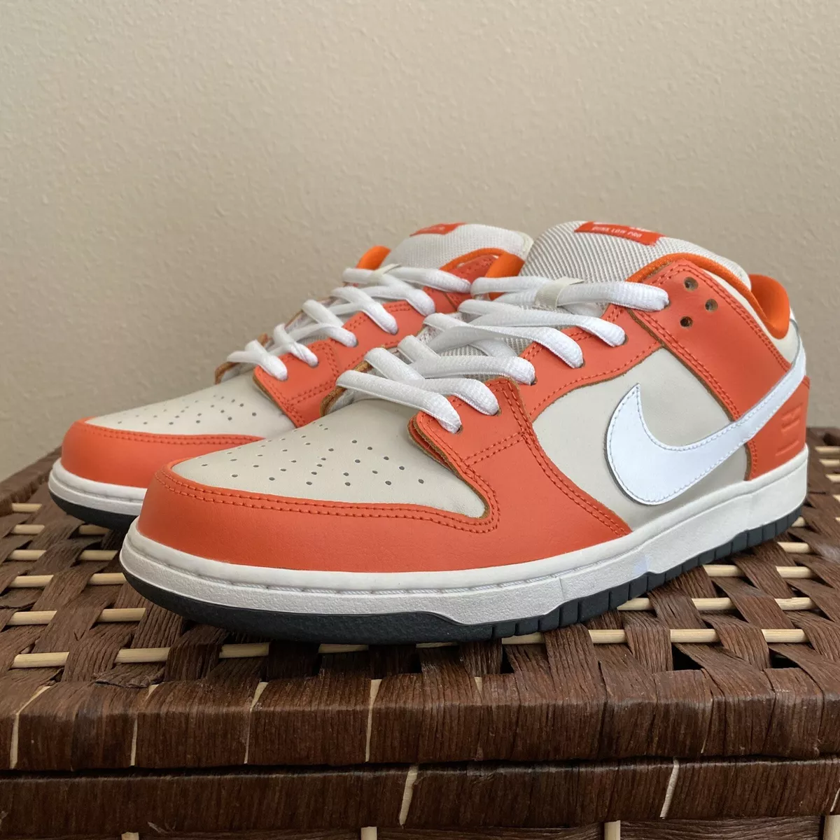nike sb dunk low orange box size 12 new NO BOX | eBay