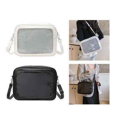 Tragetasche Pin Display Bag DIY Umhängetasche für Party Shopping Geburtstagsgeschenke