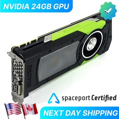 NVIDIA Quadro m6000 24gb GPU Graphics Card on Linux CUDA LLM AI Machine Learning