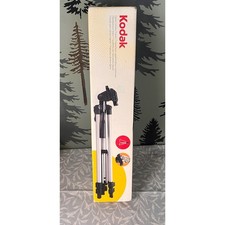 Kodak Digital Camera Tripod Aluminum 53 Inch Adjustable Pan Tilt Head with Case