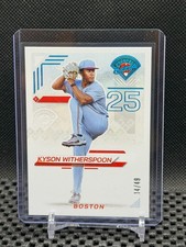 Kyson Witherspoon 2025 Prospect Edition Prospect Ticket Teal #14/49 #84 Red Sox