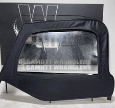 Smittybilt Half Door Upper Window Clear Driver Left 97-06 Jeep TJ Wrangler CC A3