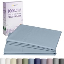 California Design Den Pillow Cases Standard Size Set of 2-1000 Thread Count Sate