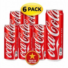 Exotic Pop Coca-Cola Vietnam 6 Pack 330ml 11.2oz Factory Fresh Imported Cans