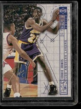 1994-95 Collector's Choice French #384 Eddie Jones Gold Signature