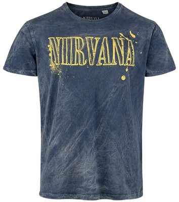 Nirvana T-Shirt Herren STS navy Band-Merch, Bands 100% Baumwolle M