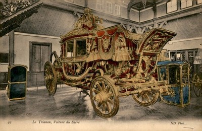 Le Trianon, Voiture du Sacre, ND Phot Carte Postale Postcard