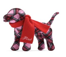 2025 Victoria  s Secret PINK Holiday Mini Dog   Limited Edition Collectible New
