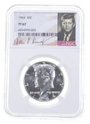1964 Kennedy Half Dollar PF67 NGC Signature Label *2622