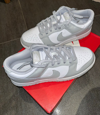 Nike Dunk Low Retro White Grey Fog Herren Sneaker Neu/Ovp