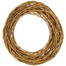 Northlight Natural Grapevine and Twig Artificial Spring Wreath, 15-Inch, Unlit