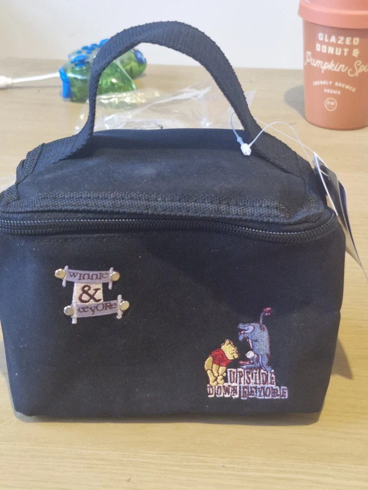 Winnie The Pooh Eeyore Kids Cosmetic Bag Brand New Makeup Disney.Small 5.5"X7.5" - Image 2 of 4